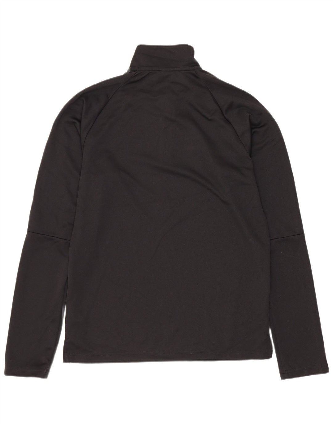 ADIDAS Haut de survêtement Climalite pour homme avec col zippé Noir Taille S