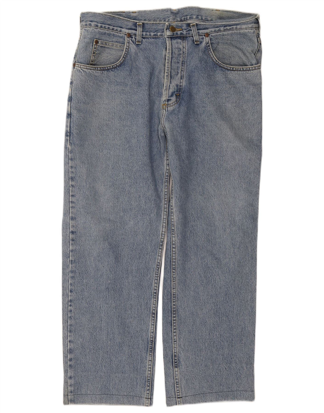 Lee Jean Droit Chicago Homme W38 L27 Bleu Coton