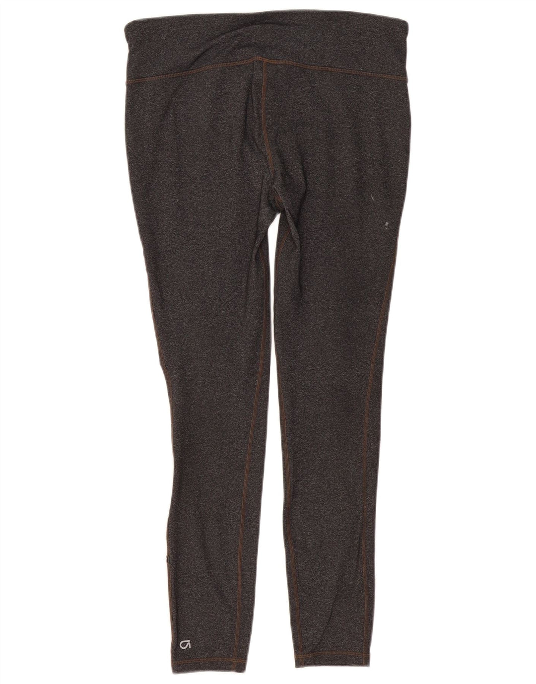 Gap Leggings Femme UK 14 Large Gris Moucheté Nylon