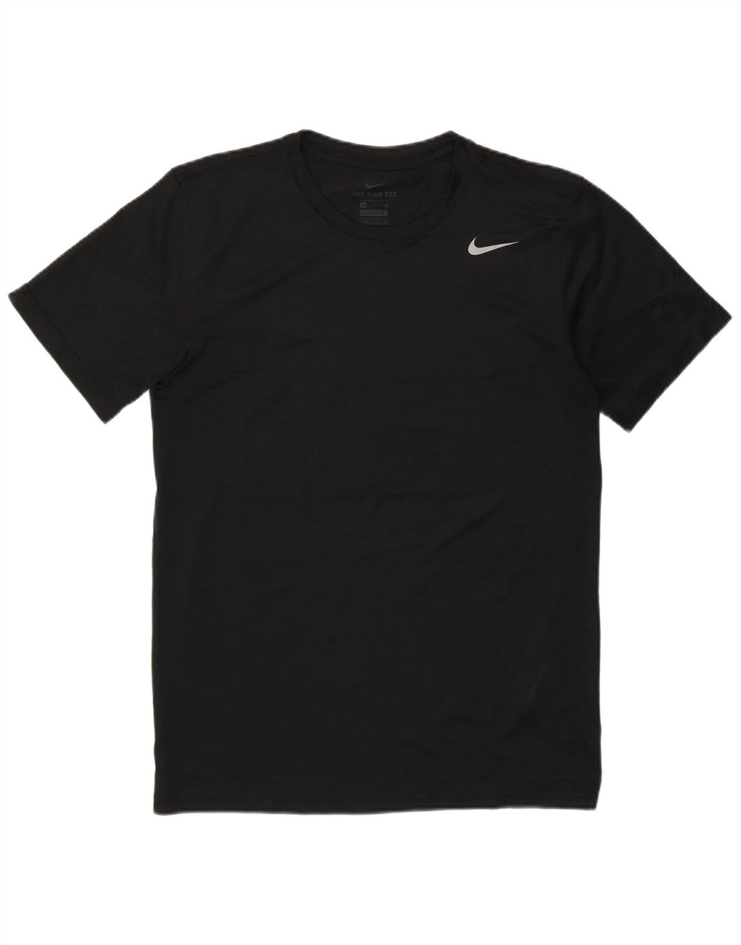 Nike Hommes Dri Fit T-Shirt Haut Petit Noir Polyester