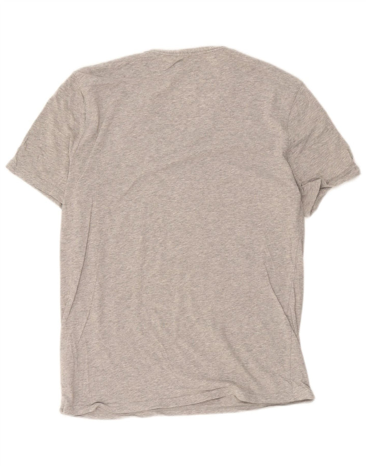 Adidas T-Shirt Homme Haut Large Gris Coton