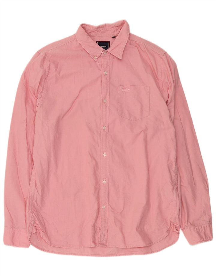 Superdry Chemise Homme XL Coton Rose
