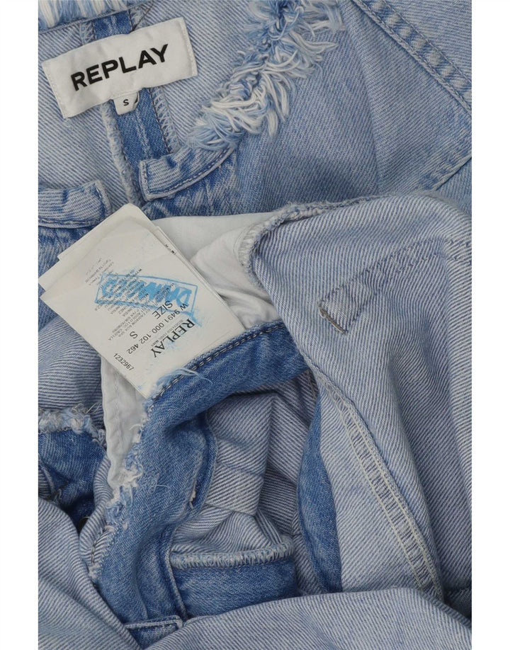 Replay Combinaison en jean pour femme UK 10 Small Bleu Coton