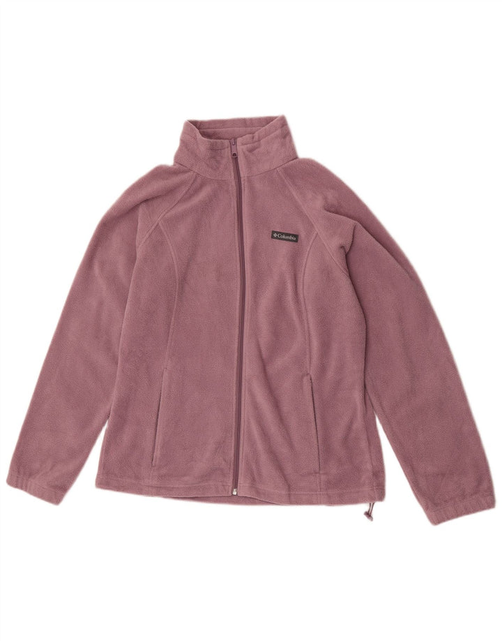 Columbia Veste Polaire Femme UK 16 Large Violet Polyester