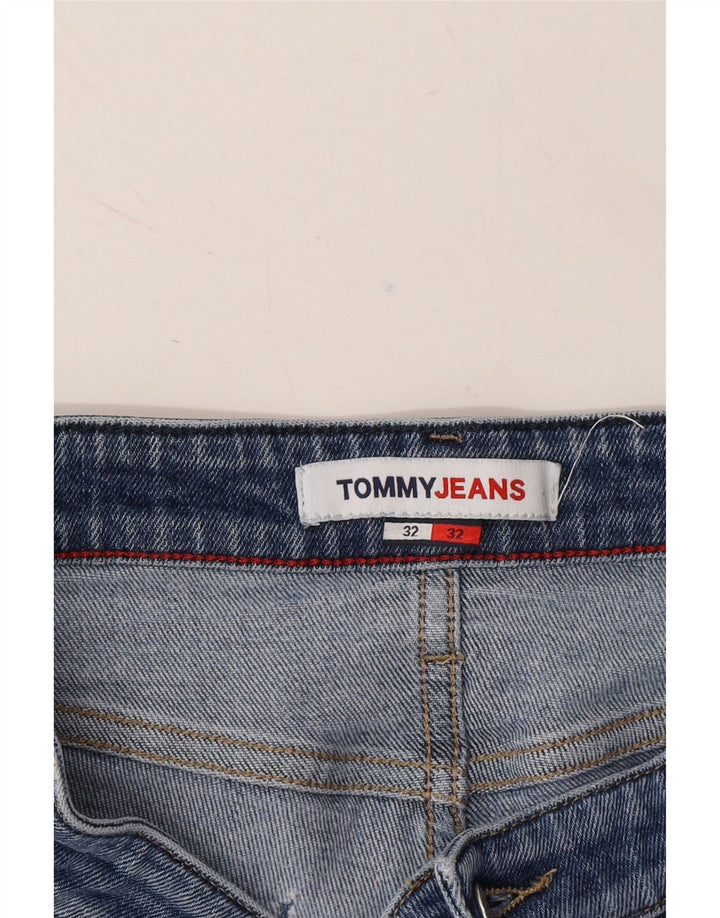 TOMMY HILFIGER Mens Slim Jeans W32 L32 Blue Cotton Vintage Tommy Hilfiger and Second-Hand Tommy Hilfiger from Messina Hembry 