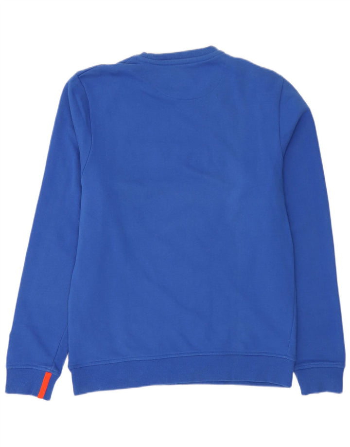 Nautica Sweat-shirt graphique pour homme en coton bleu Taille L
