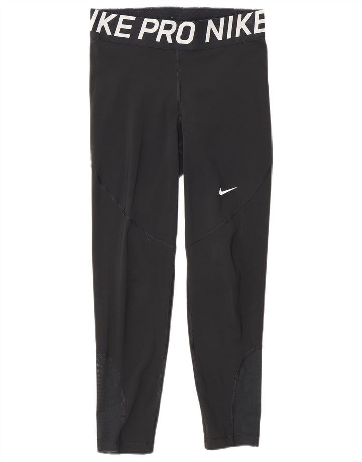 Nike Legging graphique pour femme Petit noir Polyester Sports