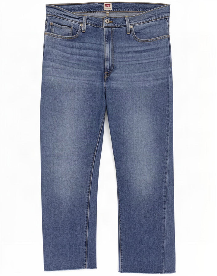 Levi's Jean Droit Femme W34 L27 Bleu Coton
