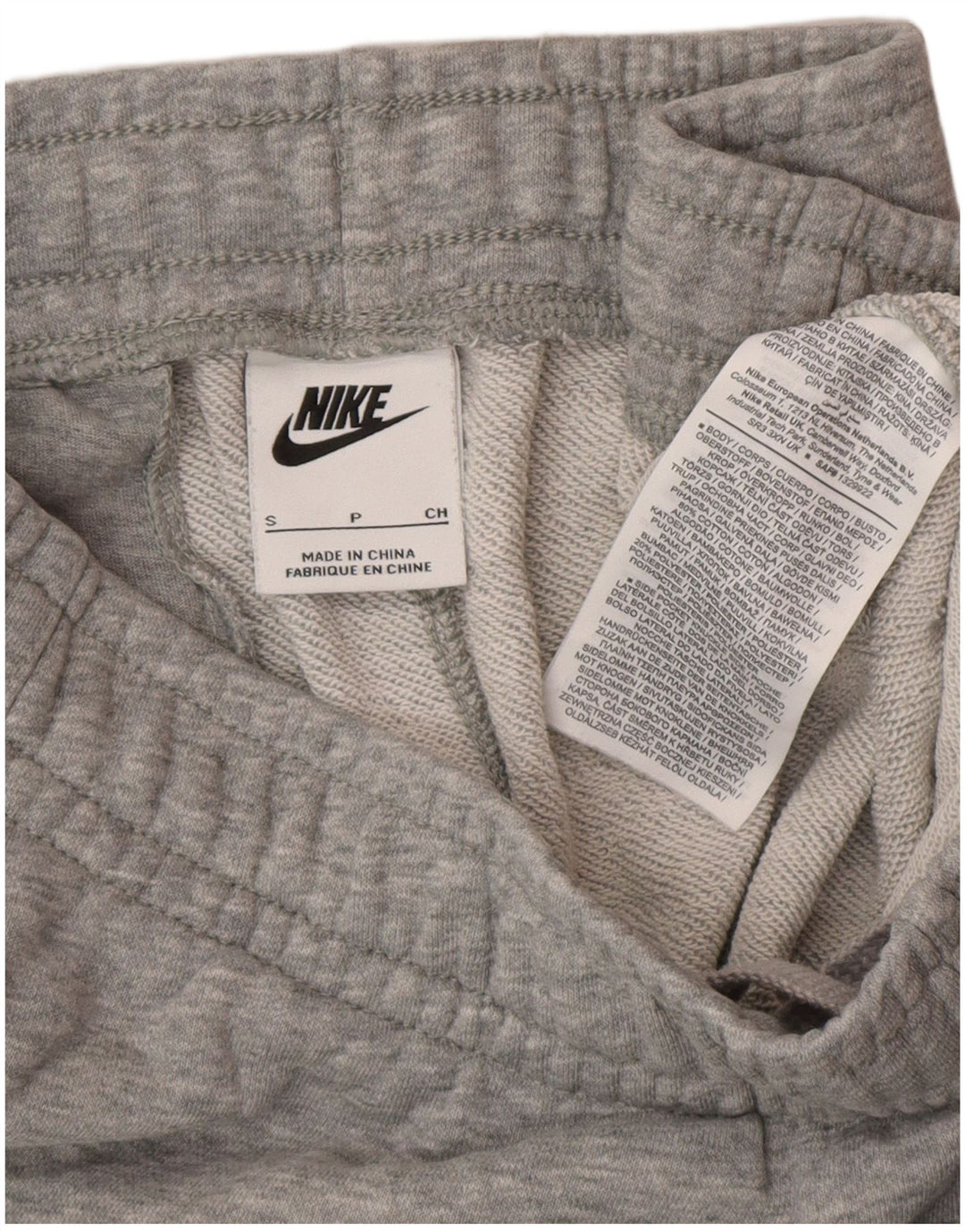 Nike Pantalon de survêtement pour homme en coton gris Taille S