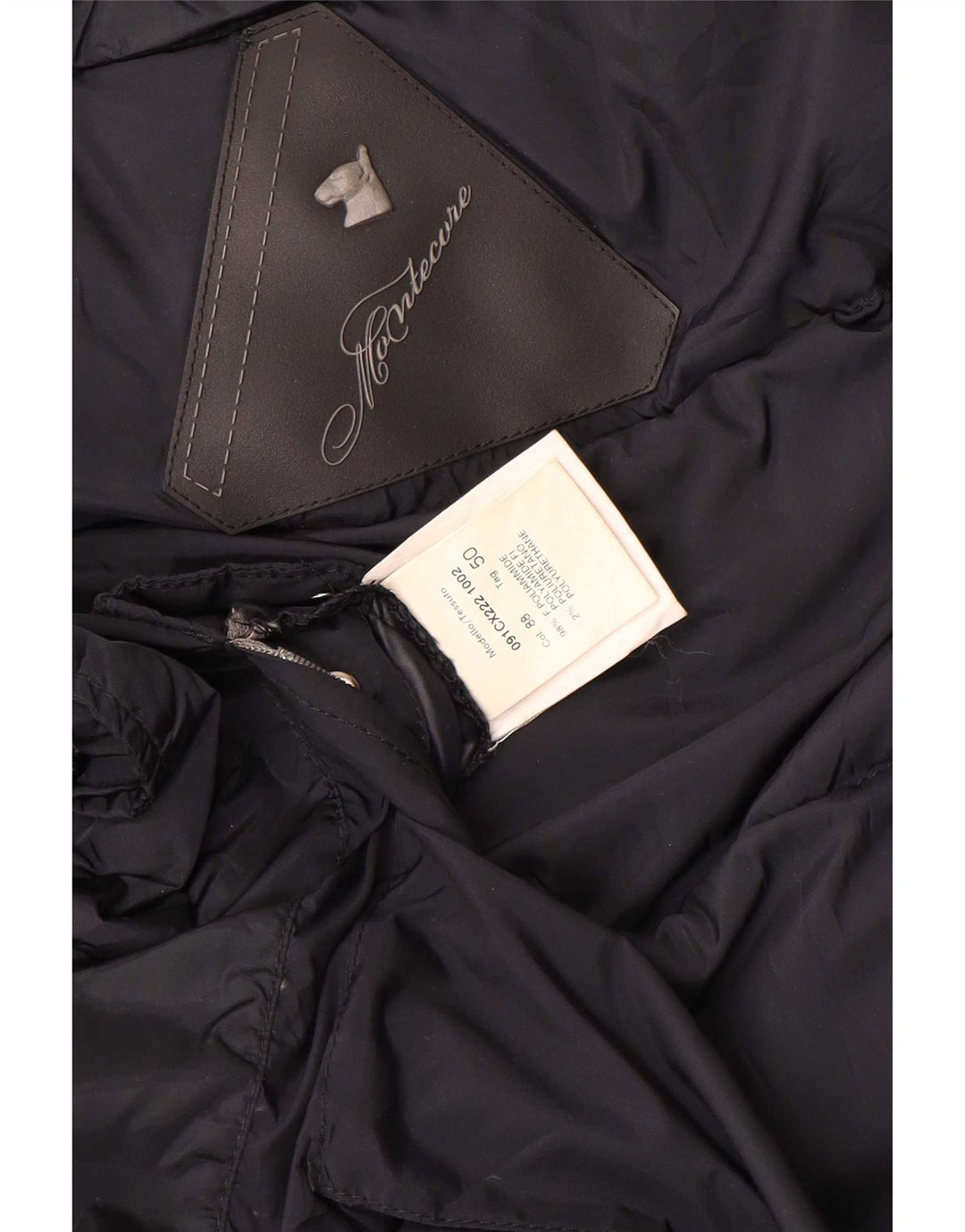 Montecore Veste matelassée homme IT 50 Large bleu marine polyamide