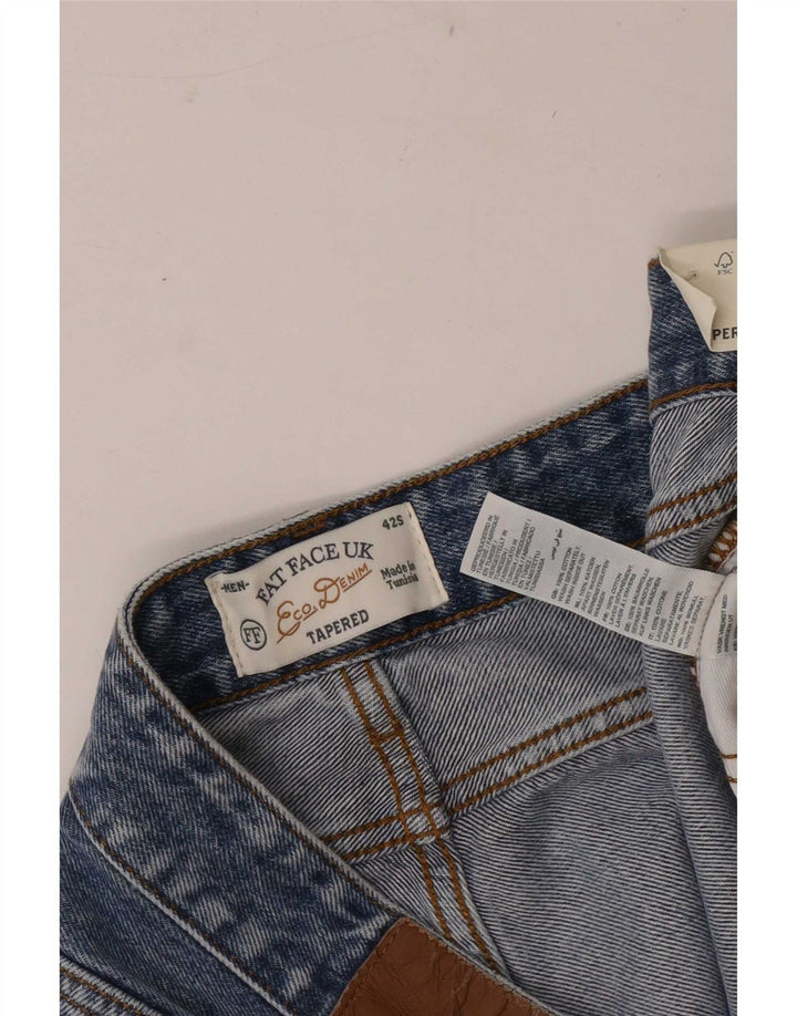 Fat Face Jean Fuselé Homme W42 L29 Bleu Coton