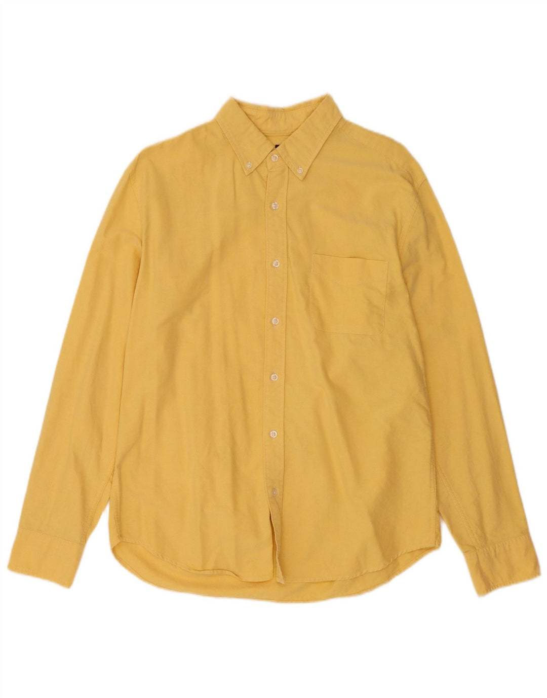 J. Crew Chemise Homme Taille 16 1/2 Grand Coton Jaune