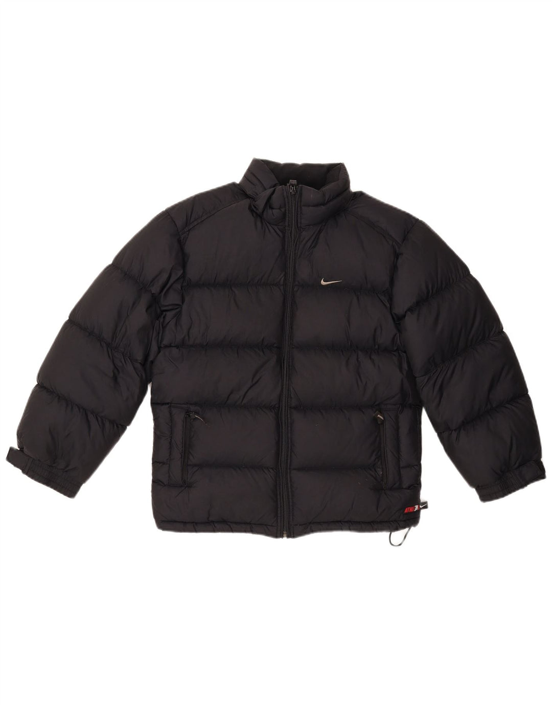 Nike Veste matelassée à capuche pour garçon 11-12 ans Bleu marine moyen Nylon
