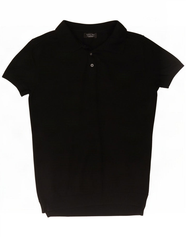 Polo homme Zara noir moyen