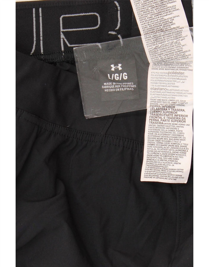 UNDER ARMOUR Pantalon de survêtement graphique pour homme Taille L Noir Polyester