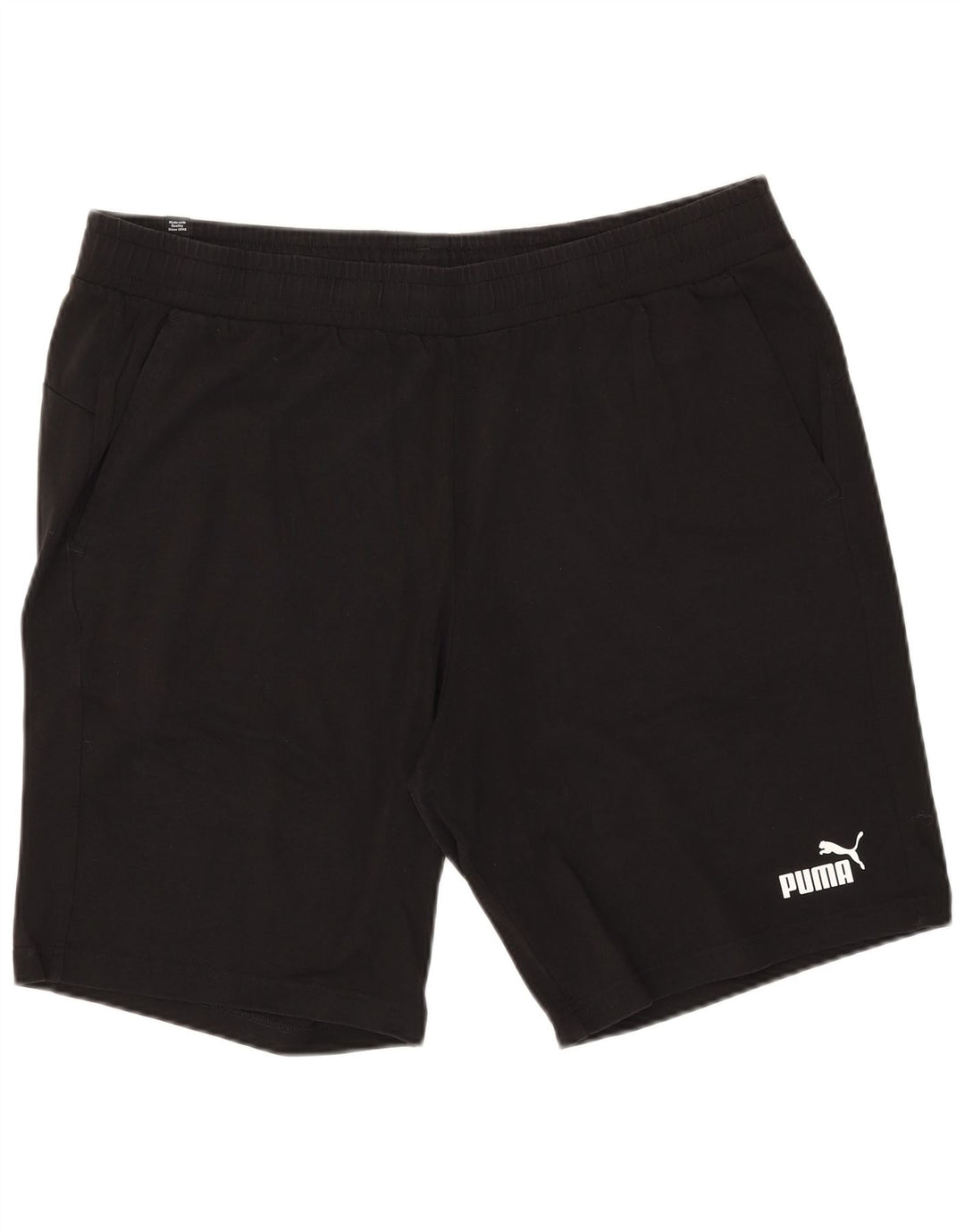 Puma Short de sport pour homme 2XL en coton noir