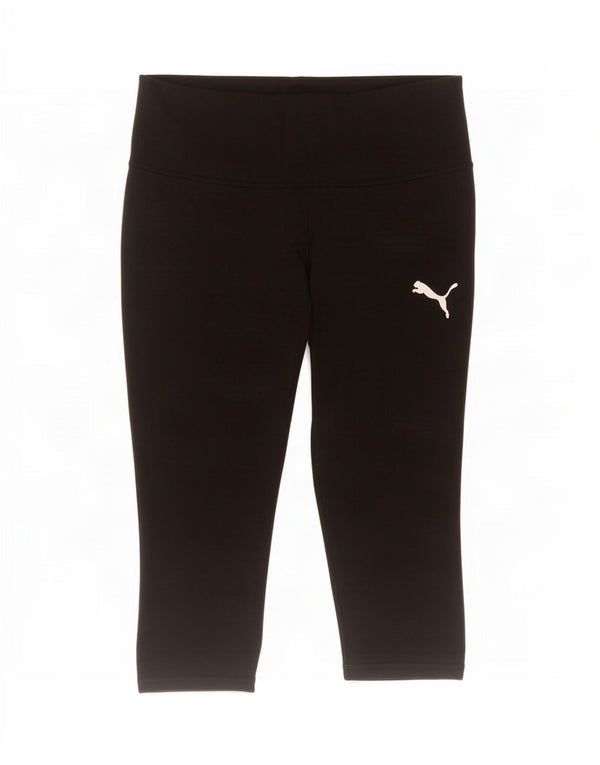 Puma Legging Capri Femme UK 14 Large Noir