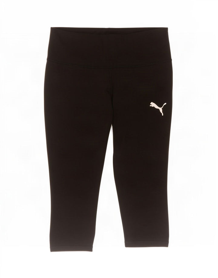 Puma Legging Capri Femme UK 14 Large Noir