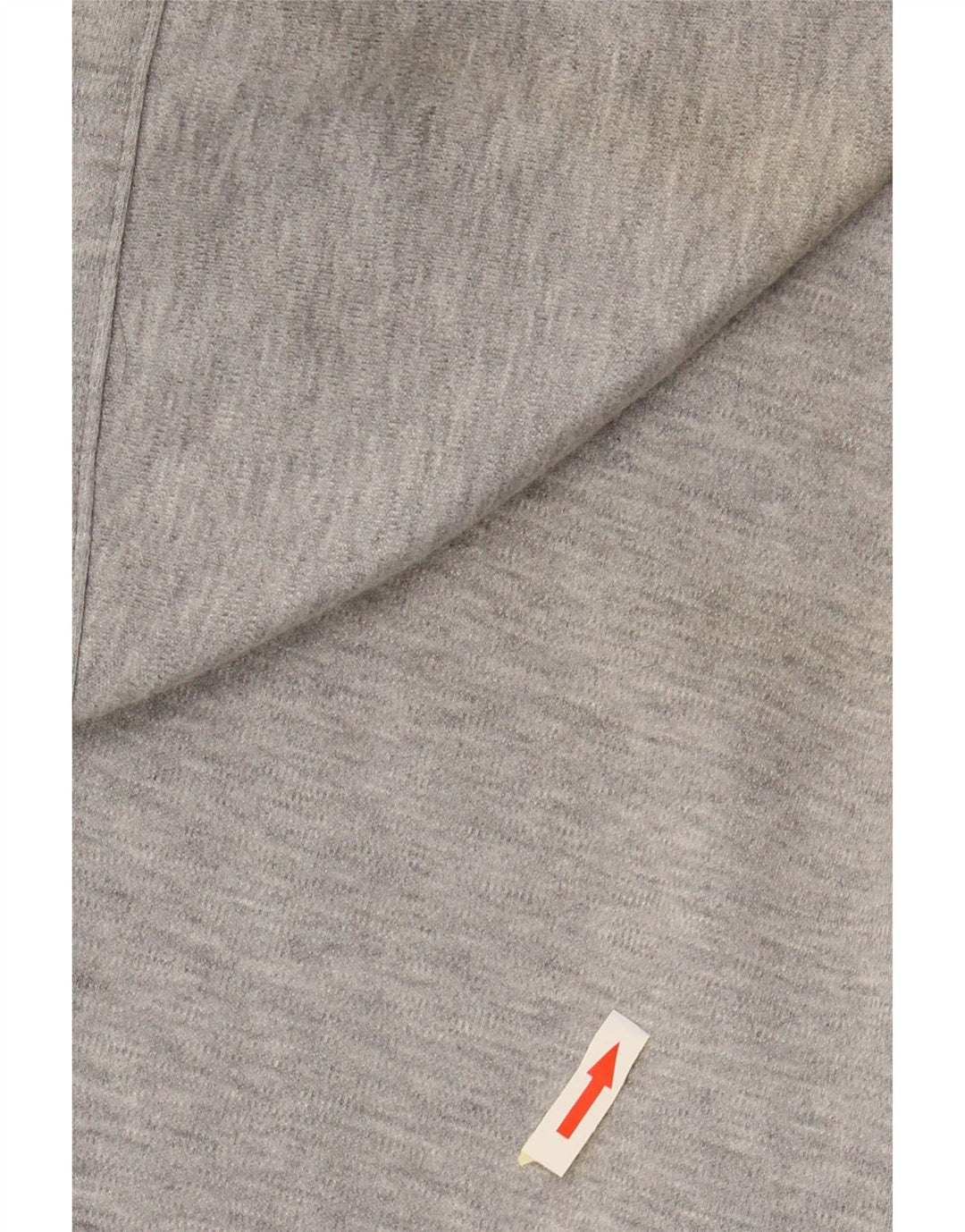 ADIDAS Pull à capuche surdimensionné graphique pour femme UK 8 petit coton gris