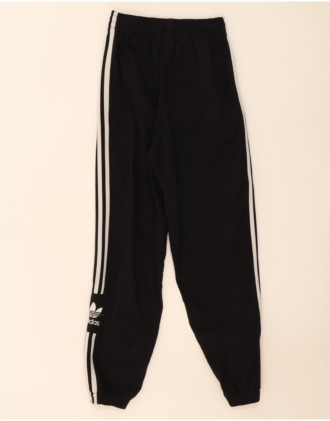 Adidas Pantalon de survêtement pour femme Joggers UK 8 Small Noir Polyester