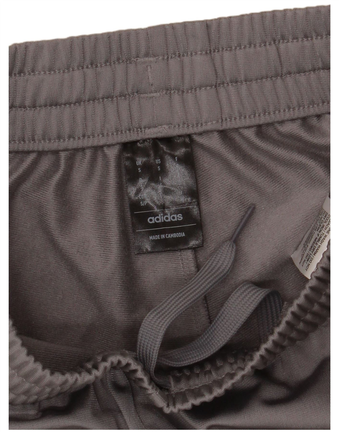 Adidas Pantalon de survêtement graphique pour homme Pantalon de jogging Petit Gris Polyester