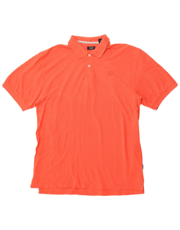 Izod Polo Homme Grand Orange Coton