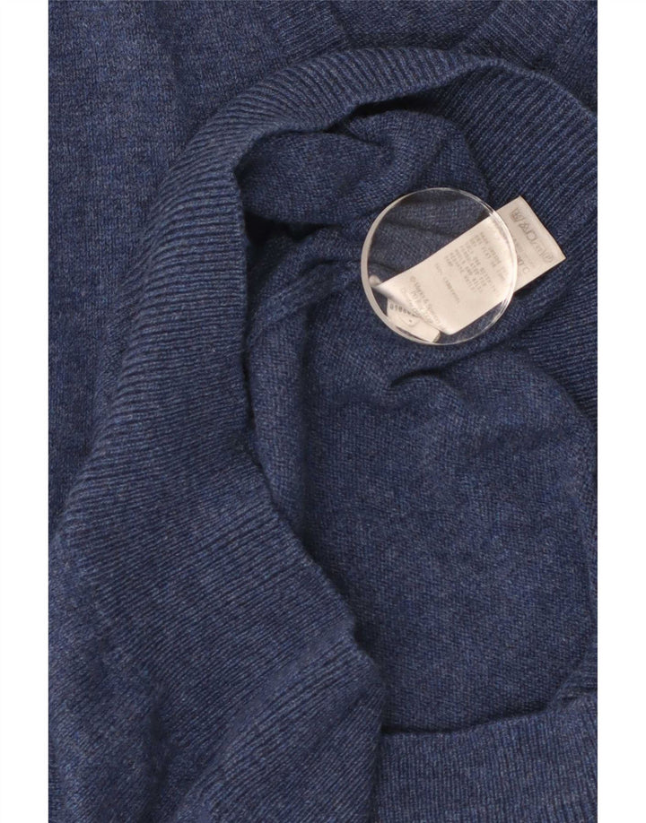 Marks & Spencer Débardeur Homme Bleu Moyen Flecked Lambswool