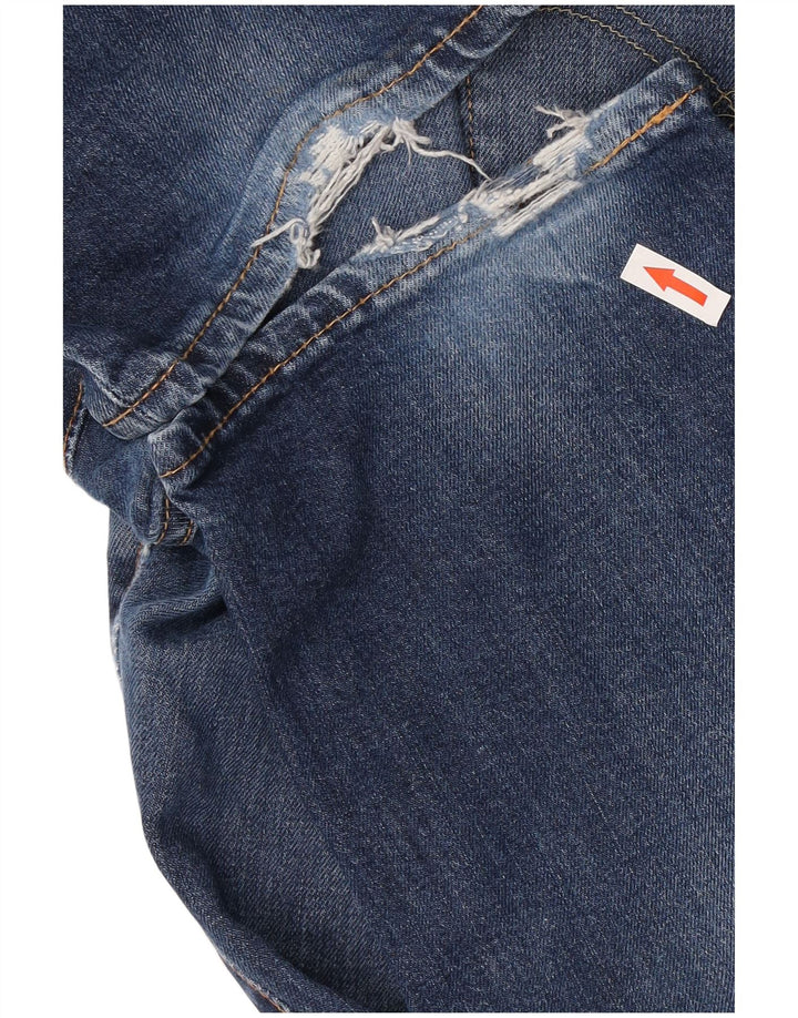 Levi's Jean Slim 511 Vieilli Homme W36 L32 Bleu Coton