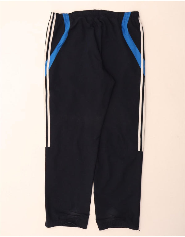 Adidas Pantalon de survêtement pour homme Taille L Bleu marine Colourblock