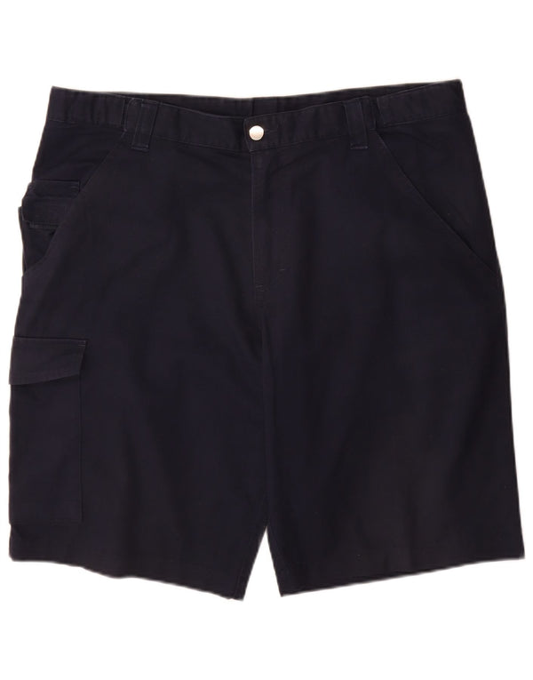 Russell Athletic Short cargo pour homme EU 54 2XL W38 Bleu marine Polyester