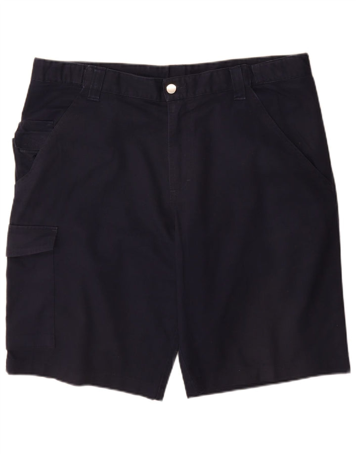 Russell Athletic Short cargo pour homme EU 54 2XL W38 Bleu marine Polyester