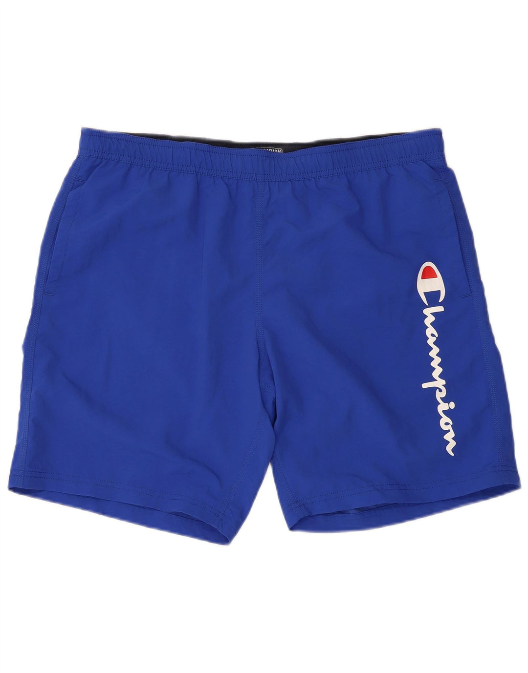 CHAMPION Short de Bain Graphique Homme 2XL Bleu Polyester