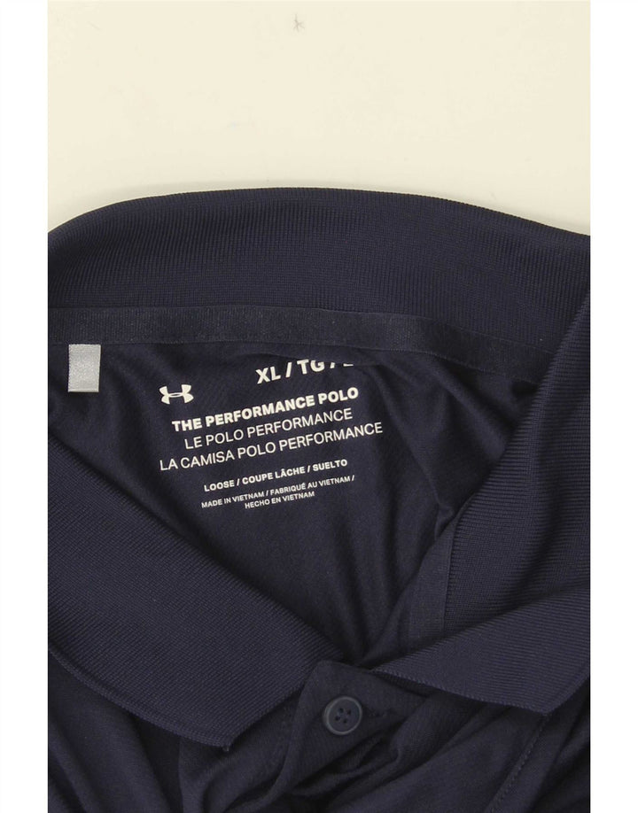 Under Armour Polo Homme XL Bleu Marine