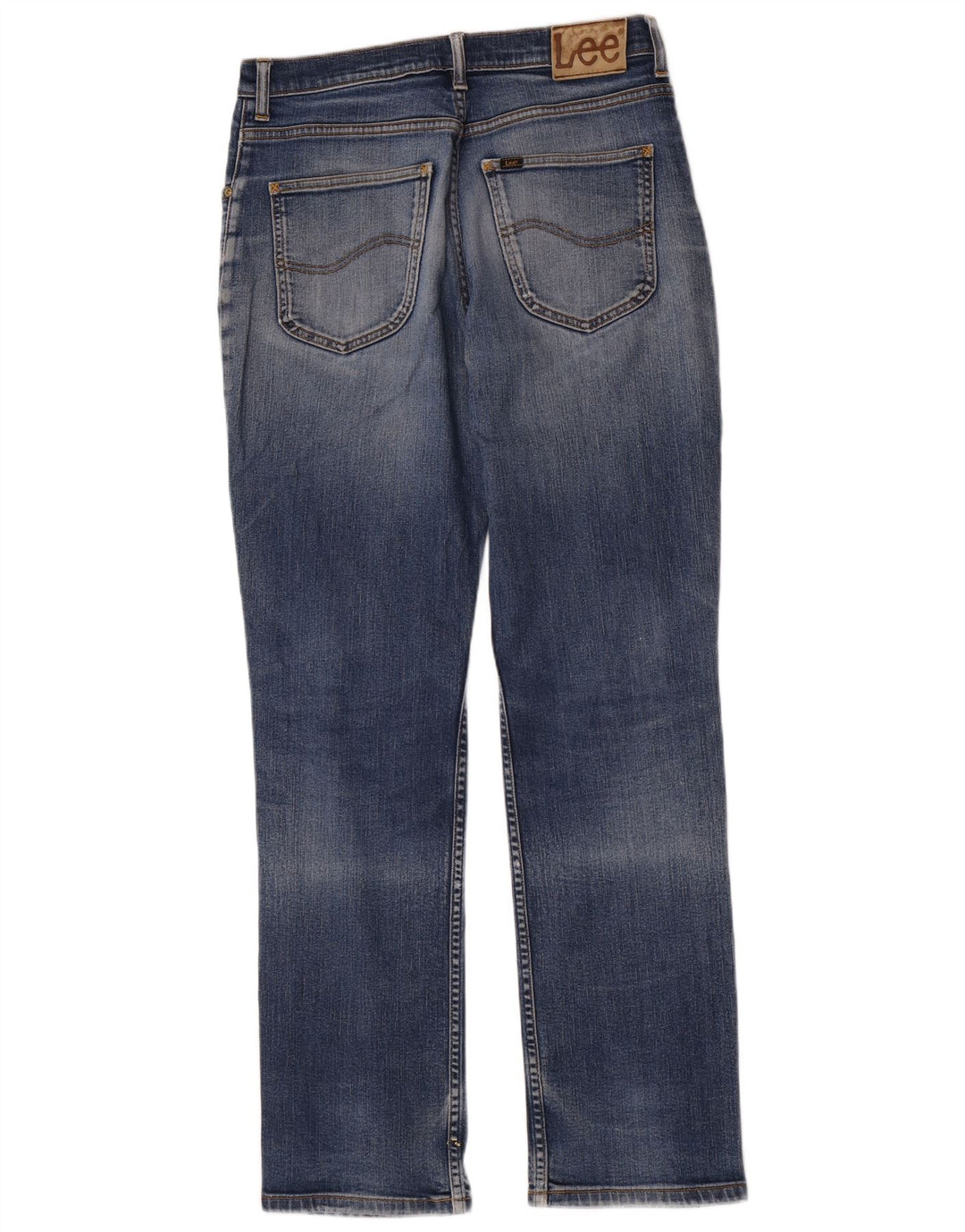 Lee Jean Droit Brooklyn Homme W33 L34 Bleu Coton