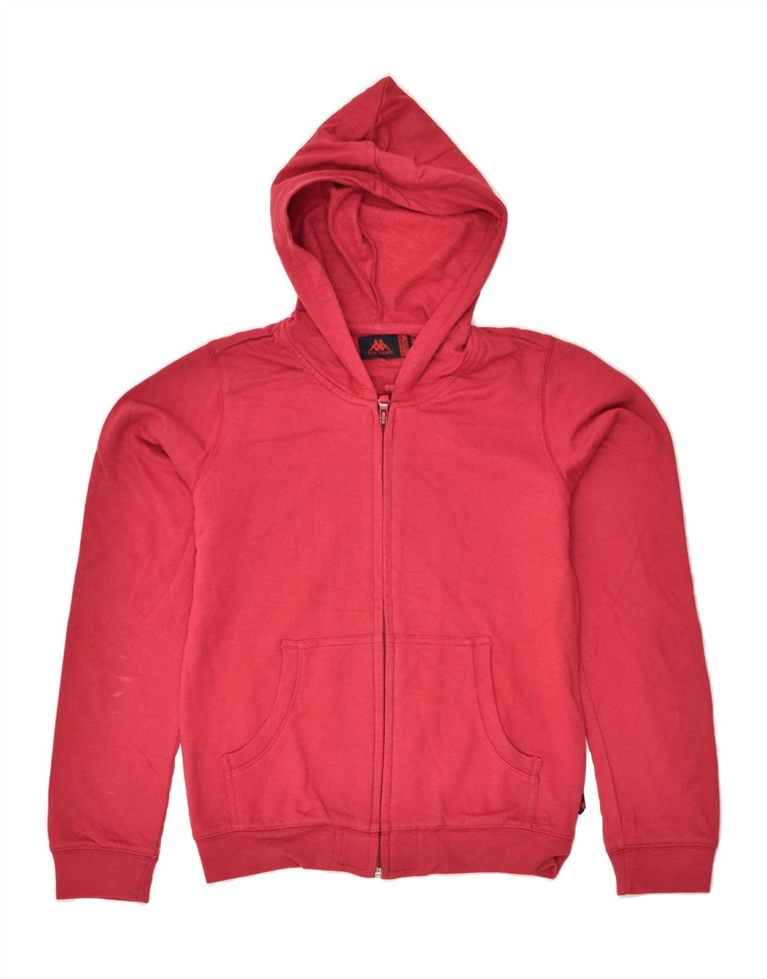 KAPPA Boys Zip Hoodie Sweater 11-12 Years XL Pink Cotton | Vintage Kappa | Thrift | Second-Hand Kappa | Used Clothing | Messina Hembry 