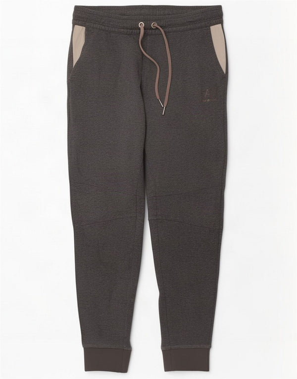 Emporio Armani Pantalon de survêtement pour homme Joggers gris moyen Colourblock