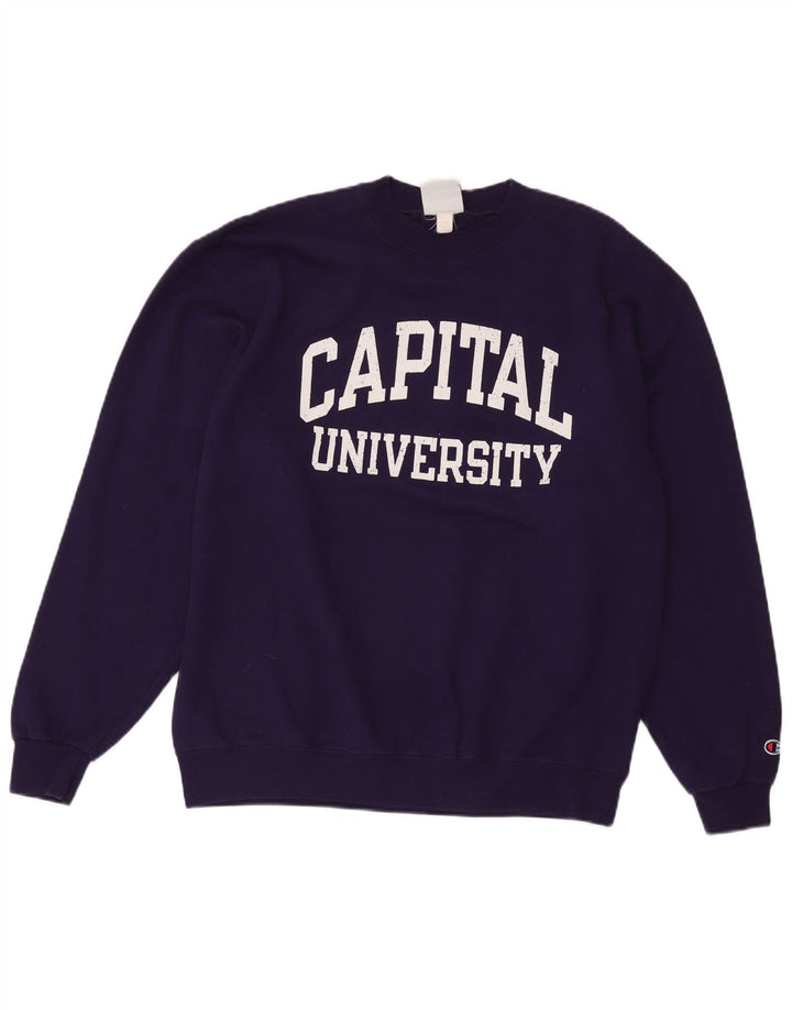 Champion Sweat-shirt graphique pour hommes, grand, violet