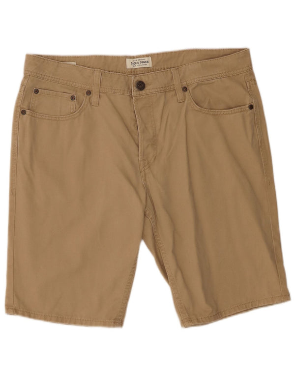 Jack & Jones Short décontracté pour homme Large W36 en coton beige