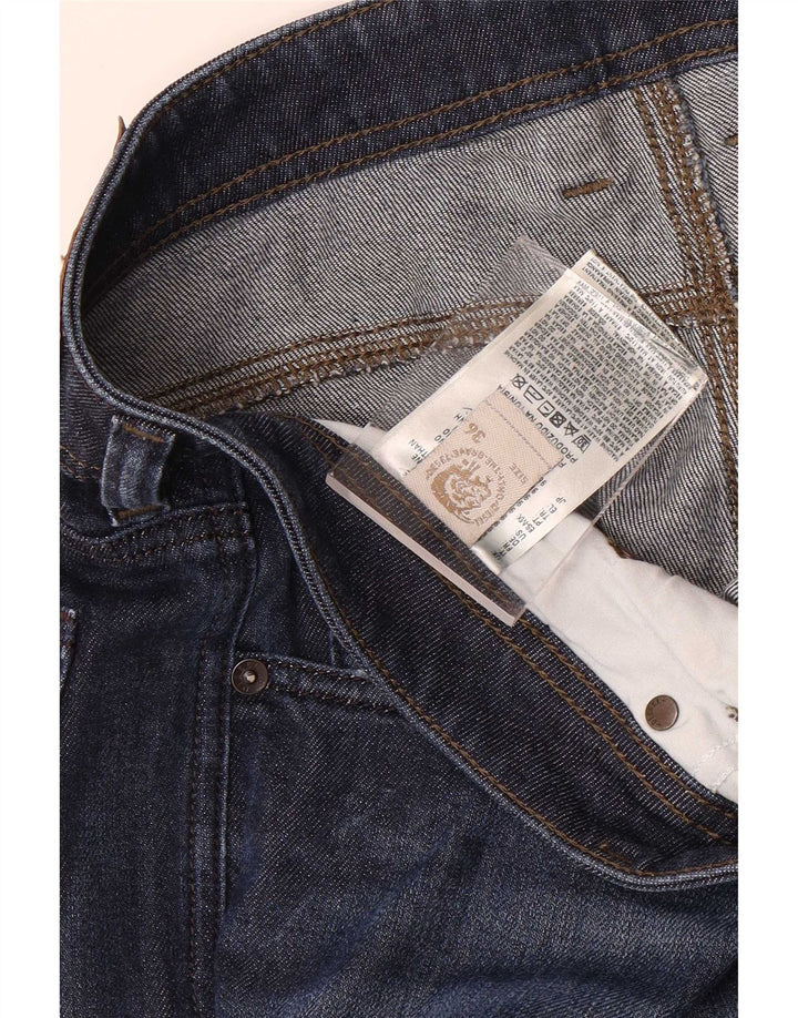 Diesel Jean Droit Homme W36 L32 Bleu Coton