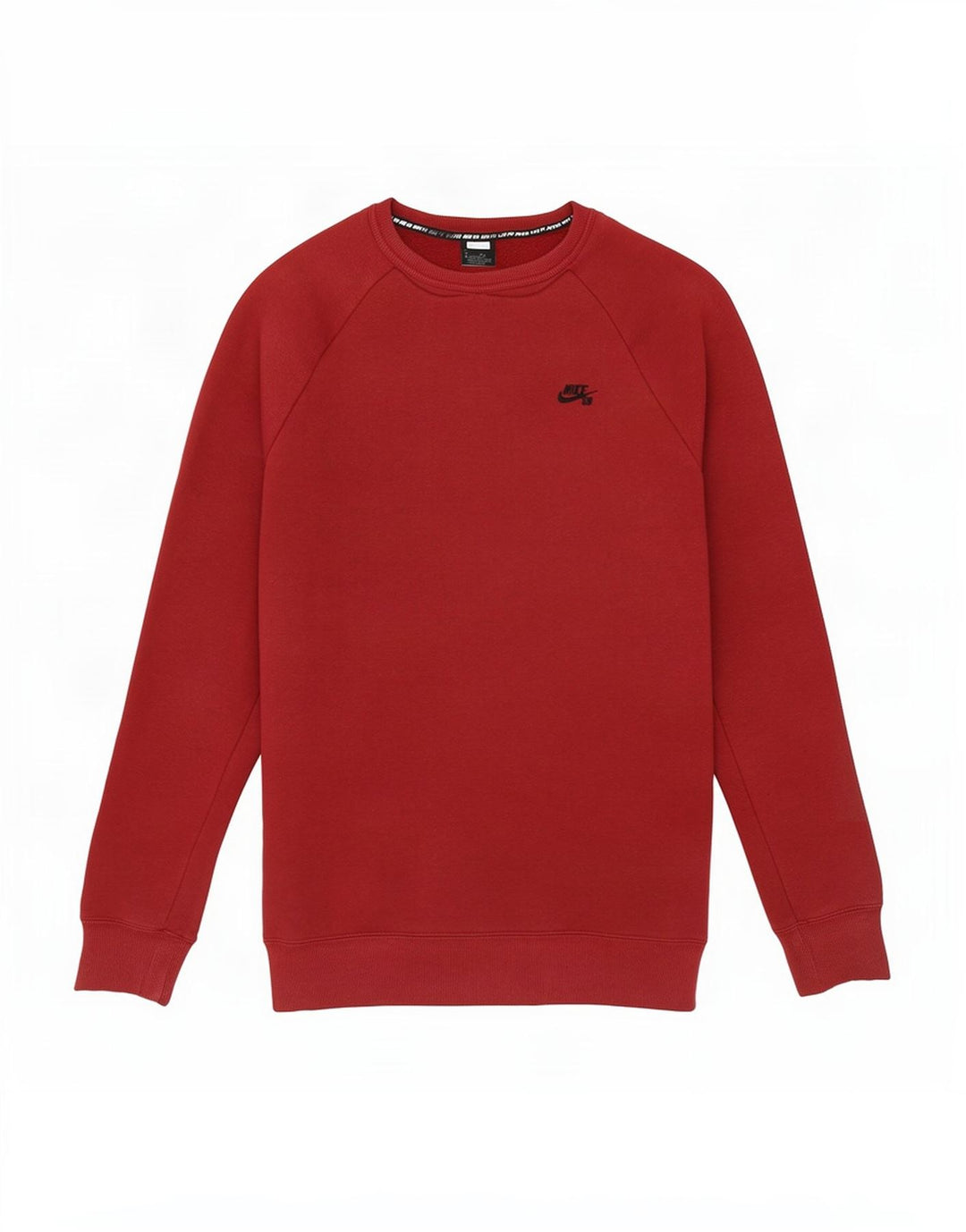 Nike Sweat-shirt pour homme en coton bordeaux Taille L