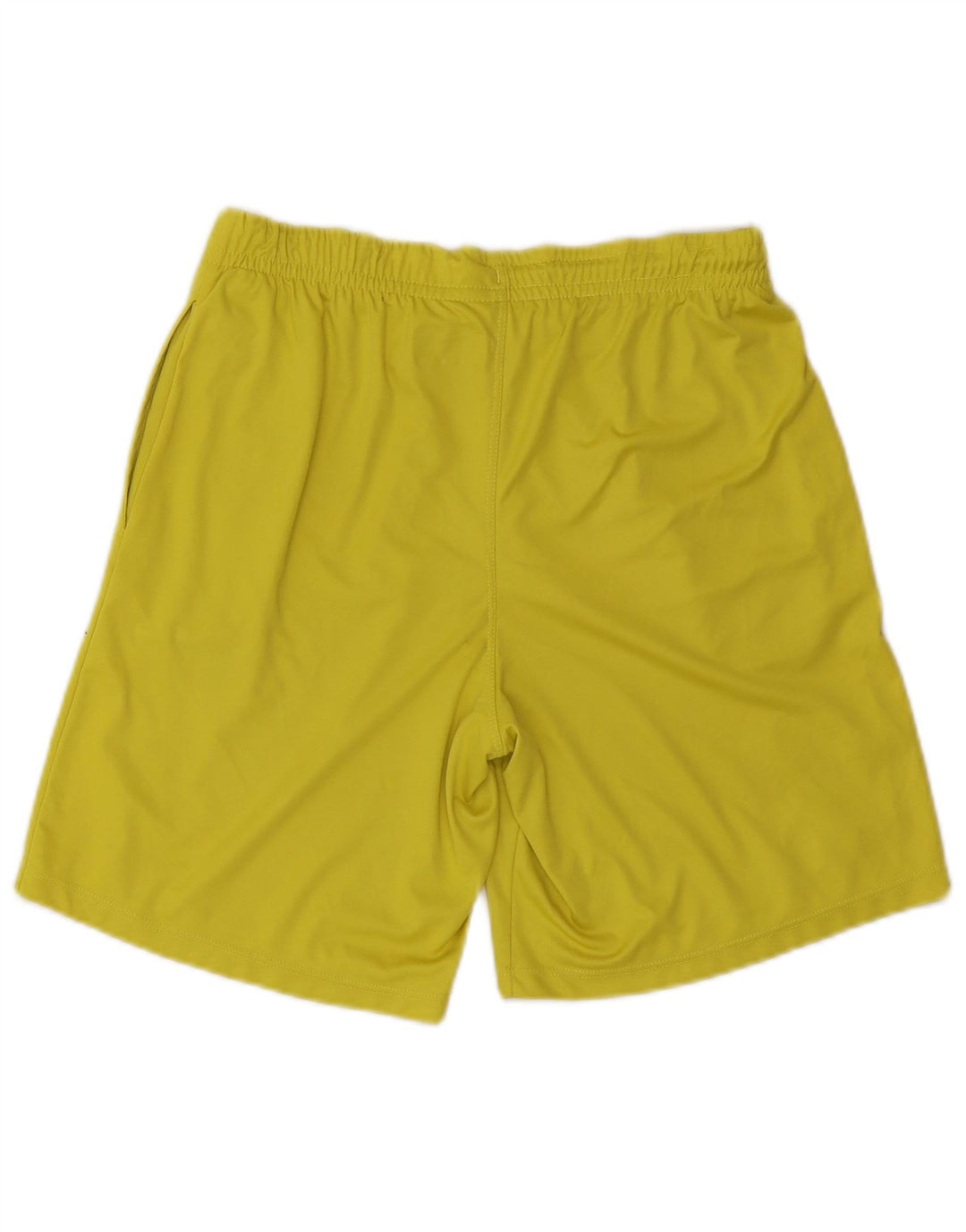 Kappa Short de Sport Graphique Homme Large Jaune Polyester