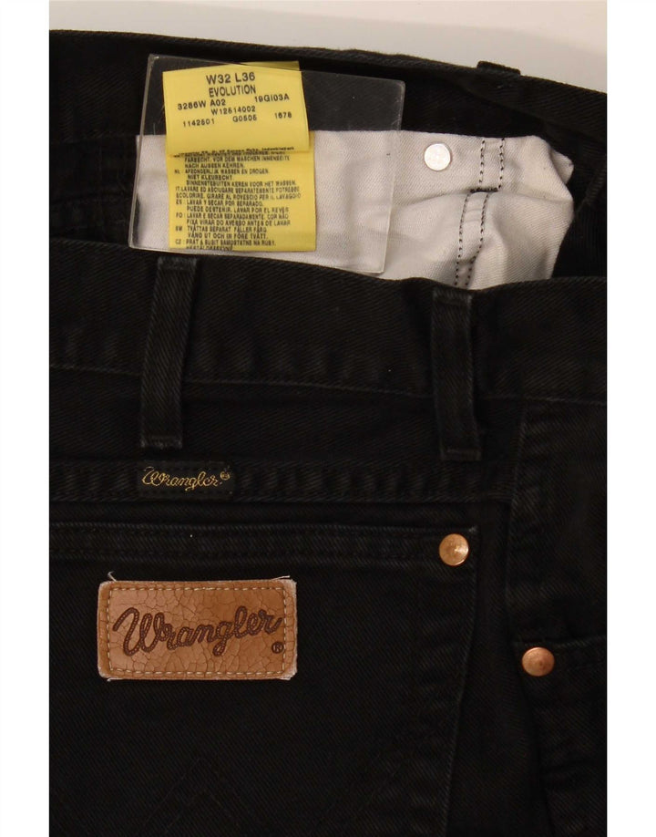 Wrangler Jean Droit Evolution Homme W32 L36 Coton Noir