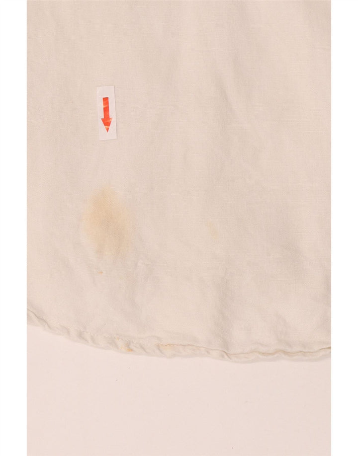 Tommy Hilfiger Chemise coupe classique pour homme en coton blanc Large