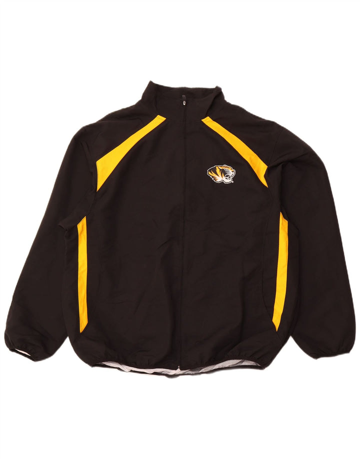 Russell Athletic Veste de survêtement pour homme UK 40 Large Noir Polyester