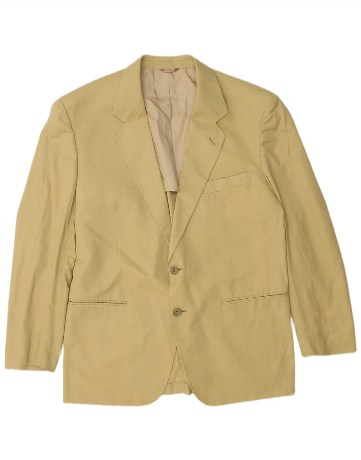 Cacharel Veste Blazer 2 Boutons Homme IT 52 XL Beige Coton