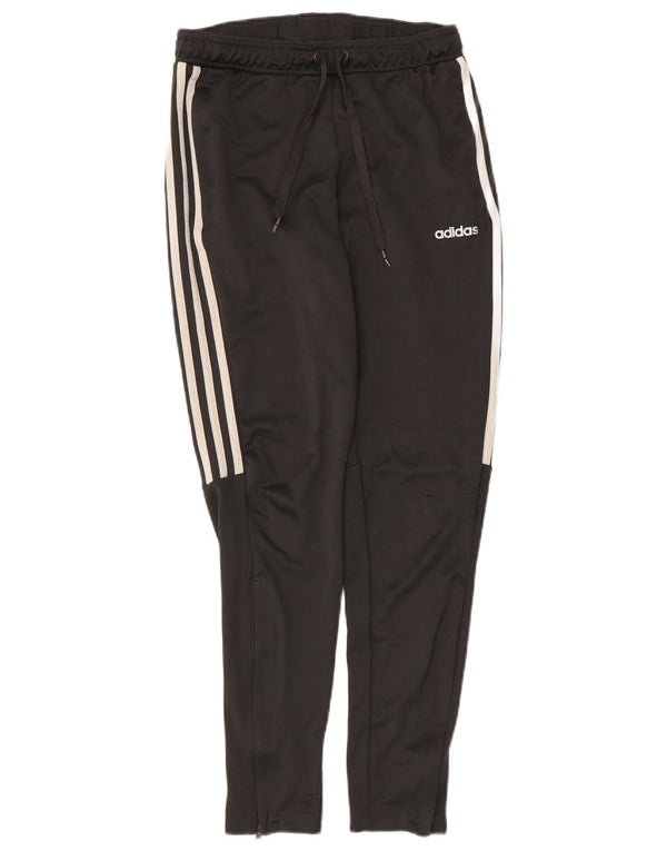 Adidas Pantalon de survêtement pour homme UK 8/10 Petit Noir Polyester