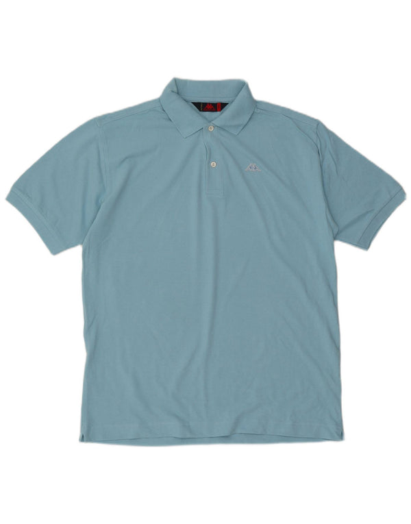 Kappa Polo Homme Grand Bleu Coton