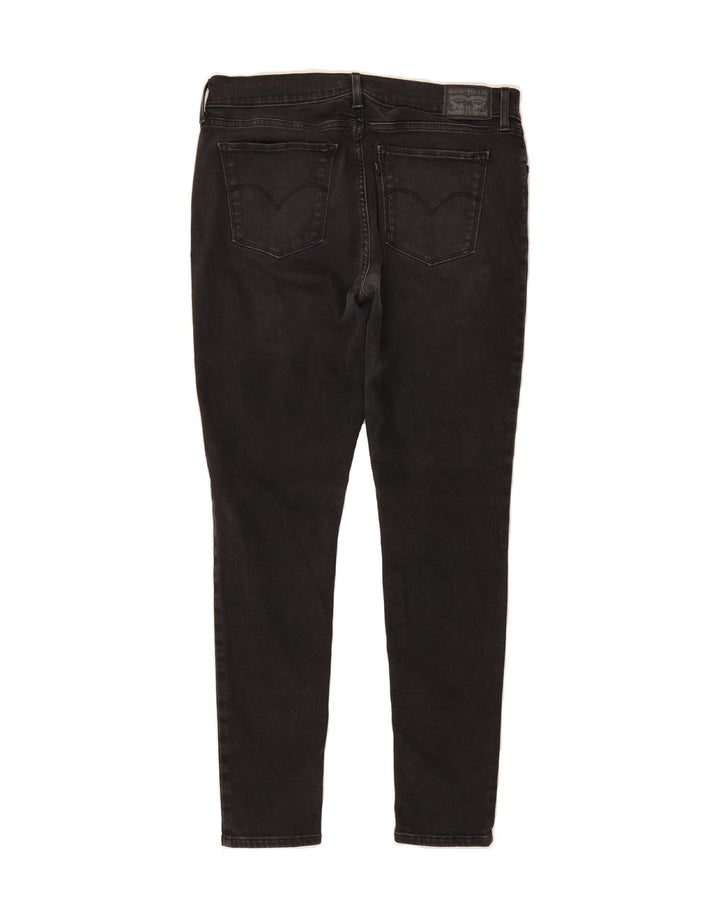 LEVI'S Womens 710 Skinny Jeans W32 L30 Black Cotton Vintage Levi's and Second-Hand Levi's from Messina Hembry 