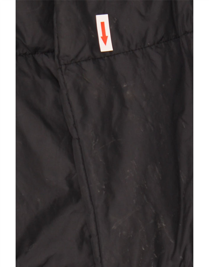 Sergio Tacchini Manteau rembourré pour femme UK 14 Medium Noir Nylon