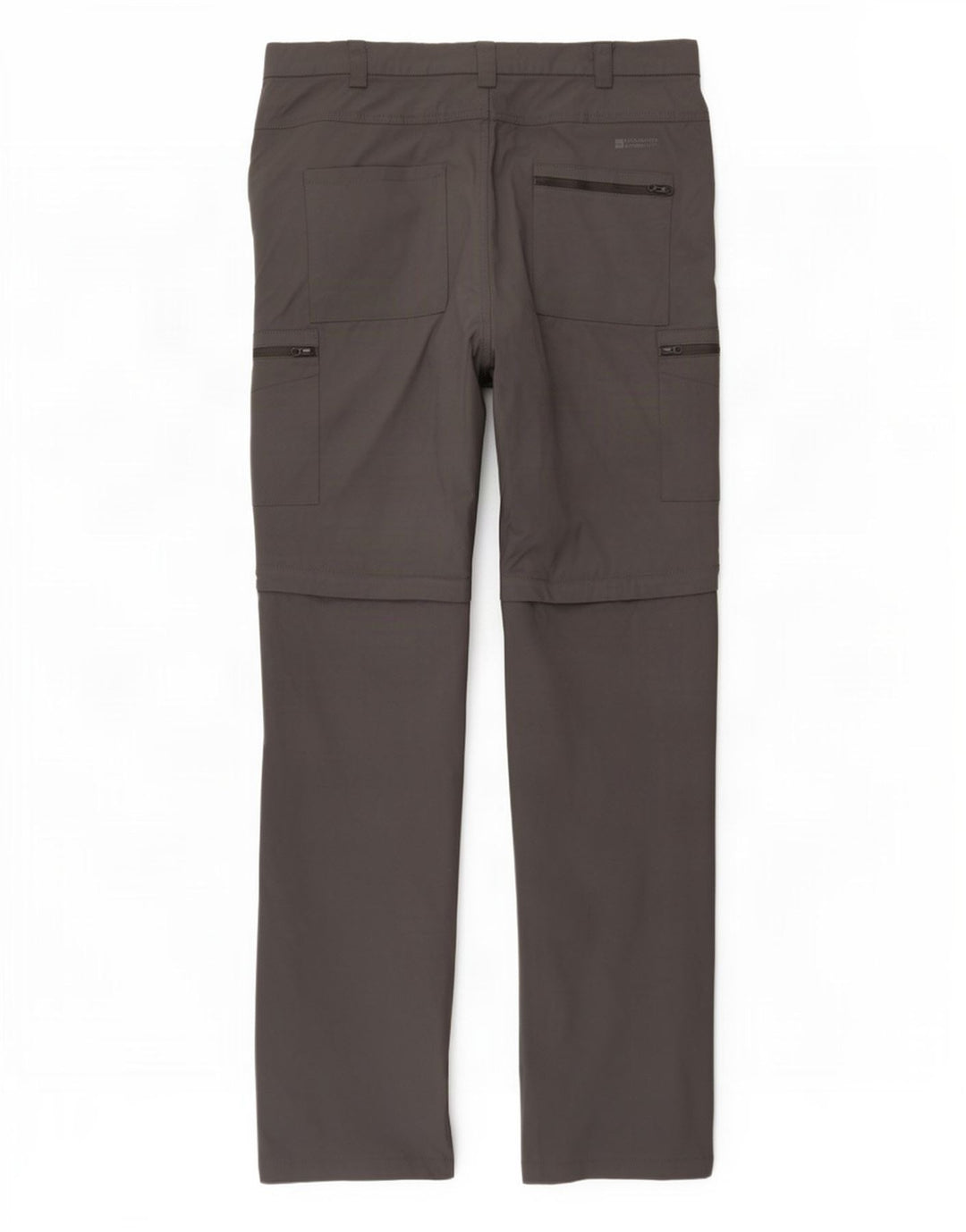 Mountain Warehouse Pantalon cargo de randonnée pour homme W38 L32 Gris Nylon
